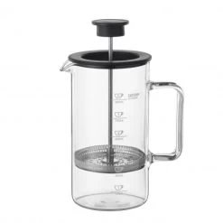 Oldenhof Cafetière 1 Liter Glas Kunststof