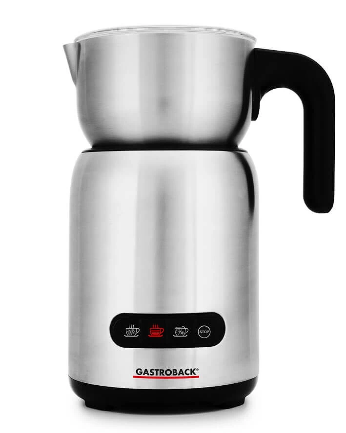 Gastroback Design Milk & Chocolate Advanced Elektrische Melkopschuimer Rvs 1 Gastroback Design Milk & Chocolate Advanced Elektrische Melkopschuimer Rvs