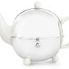 Bredemeijer Cosy Theepot 1,3 Liter Aardewerk Wit