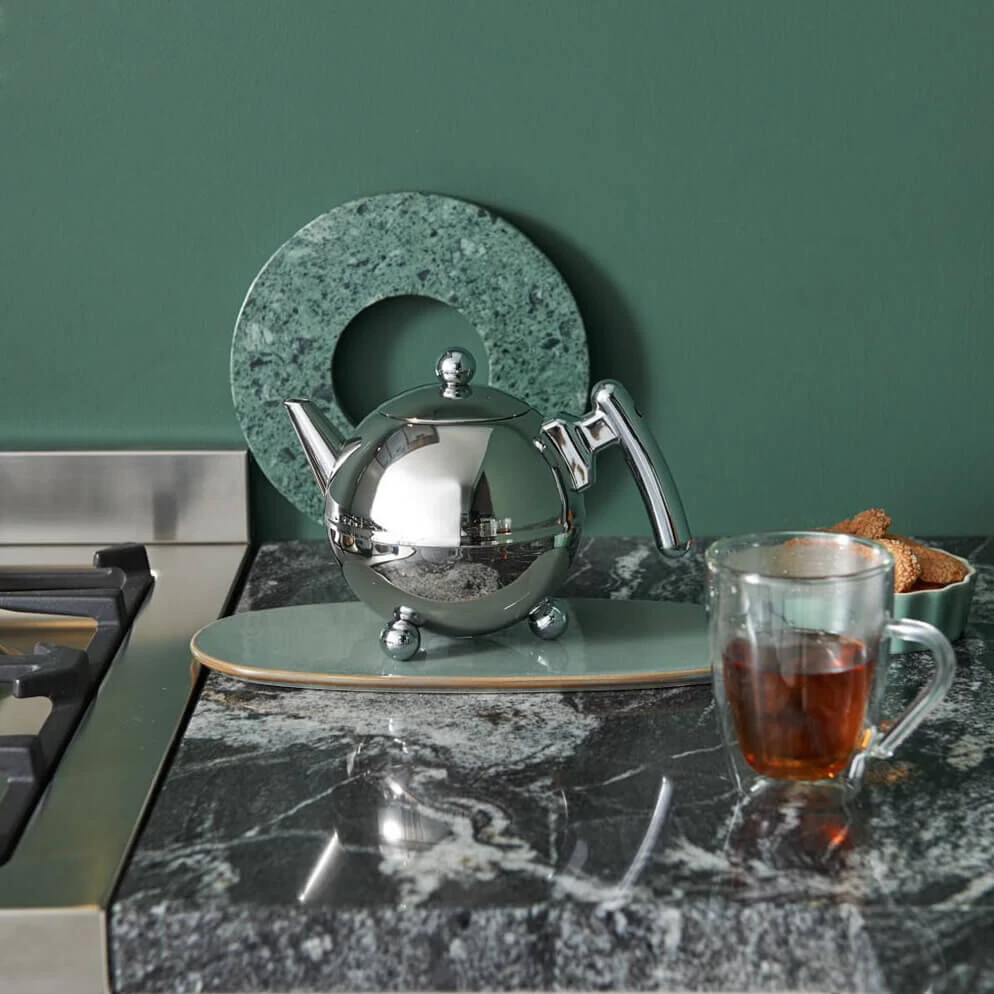 Bredemeijer Bella Theepot 750 Ml Chroom 2 Bredemeijer Bella Theepot 750 Ml Chroom - Afbeelding 2