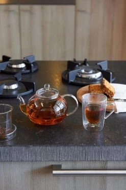 Bredemeijer Solo Verona Theepot 1 Liter Glas -Koffie Drank Winkel 1465 2