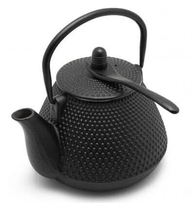 Bredemeijer Asia Wuhan Theepot 1 Liter Gietijzer Zwart 2 Bredemeijer Asia Wuhan Theepot 1 Liter Gietijzer Zwart - Afbeelding 2