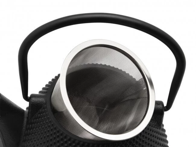 Bredemeijer Asia Wuhan Theepot 1 Liter Gietijzer Zwart 4 Bredemeijer Asia Wuhan Theepot 1 Liter Gietijzer Zwart - Afbeelding 4