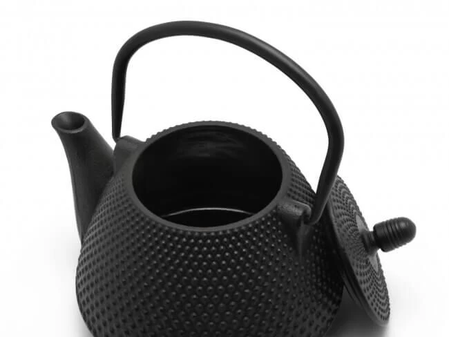 Bredemeijer Asia Wuhan Theepot 1 Liter Gietijzer Zwart 5 Bredemeijer Asia Wuhan Theepot 1 Liter Gietijzer Zwart - Afbeelding 5