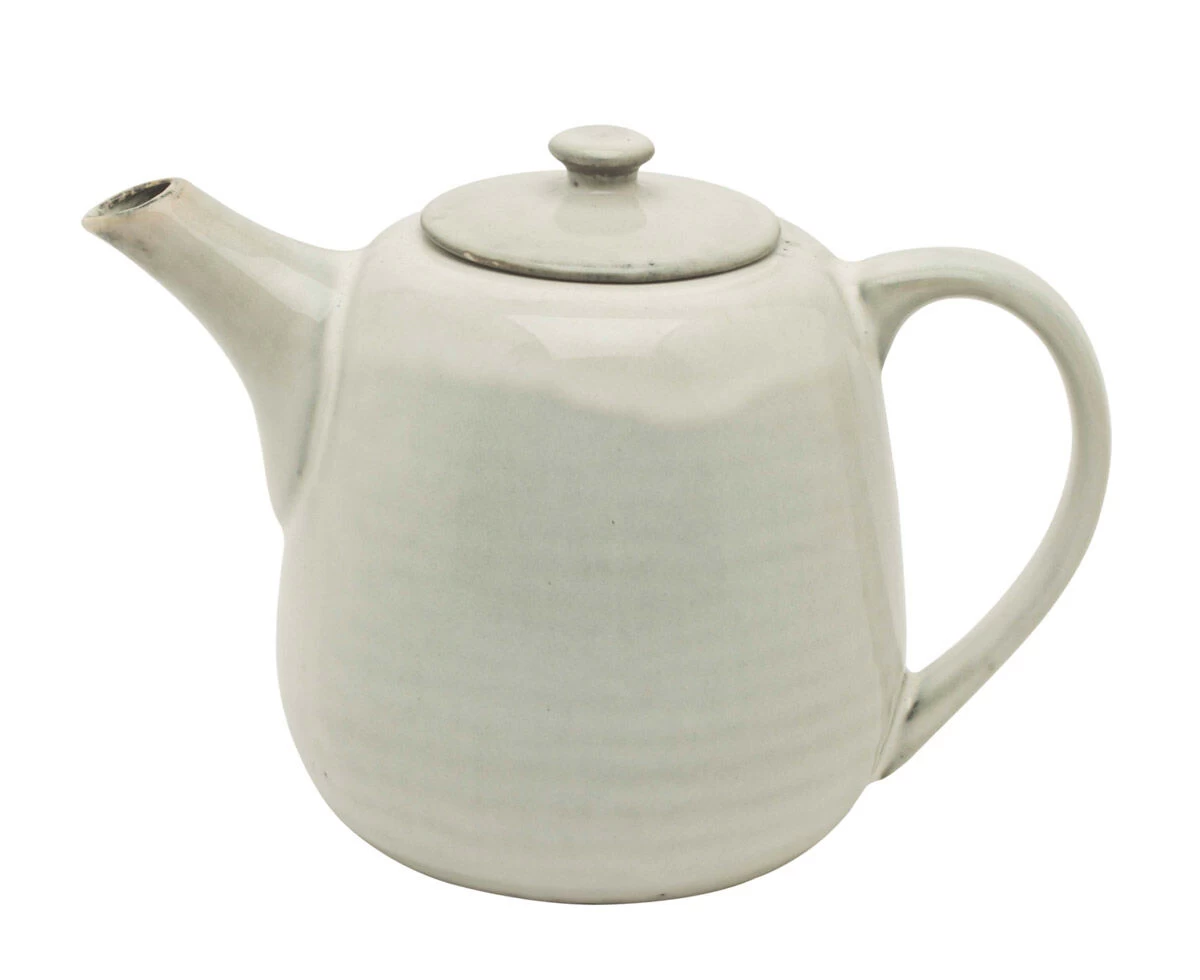 Broste Copenhagen Nordic Sand Theepot 1,3 Liter Aardewerk Crème 1 Broste Copenhagen Nordic Sand Theepot 1,3 Liter Aardewerk Crème