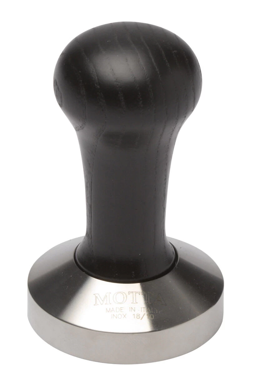 Motta Koffietamper 17 Cm Hout-rvs Zwart 1 Motta Koffietamper 17 Cm Hout-rvs Zwart