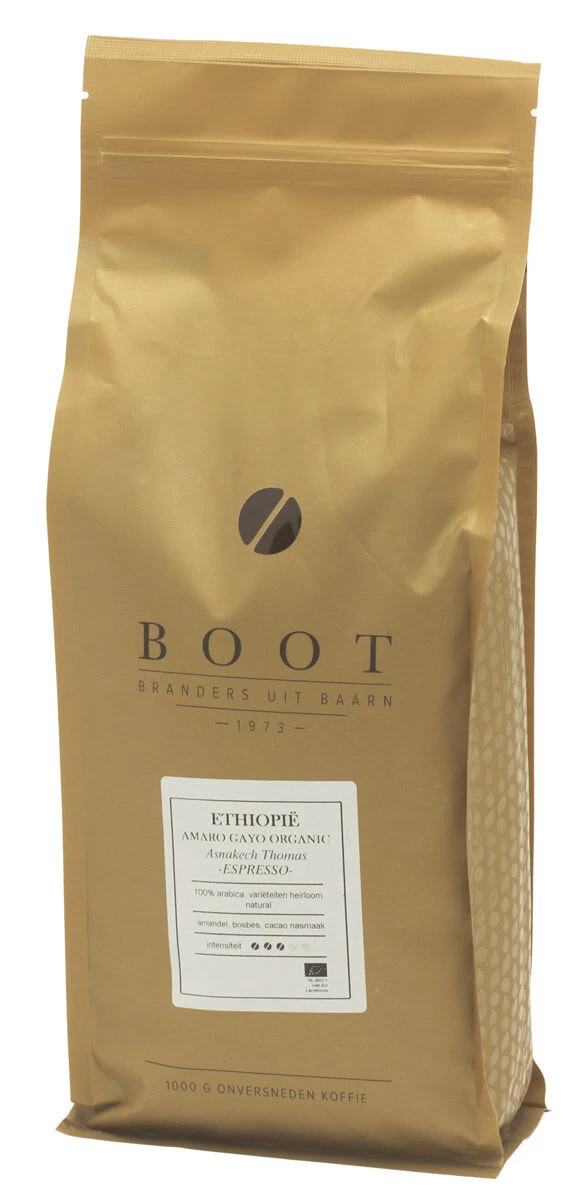 Boot Koffie Ethiopië Organic Espresso Koffiebonen 1 Kg 1 Boot Koffie Ethiopië Organic Espresso Koffiebonen 1 Kg