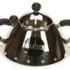 Alessi Michael Graves Suikerpot Met Lepel 200 Ml Rvs Zwart