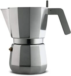 Alessi Moka David Chipperfield Mokapot 9 Kops Aluminium