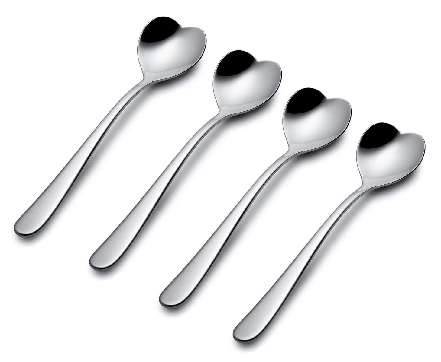 Alessi Big Love Theelepel 14,5 Cm Rvs 4 Stuks 1 Alessi Big Love Theelepel 14,5 Cm Rvs 4 Stuks