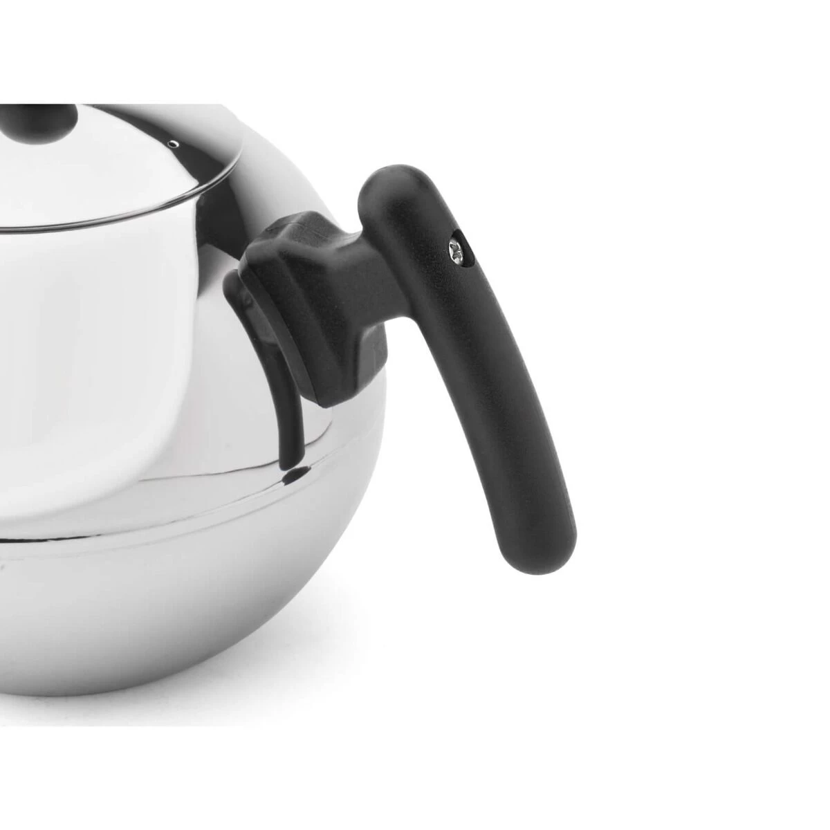 Bredemeijer Duet Bella Ronde Theepot 1,2 L Rvs/zwart 3 Bredemeijer Duet Bella Ronde Theepot 1,2 L Rvs/zwart - Afbeelding 3