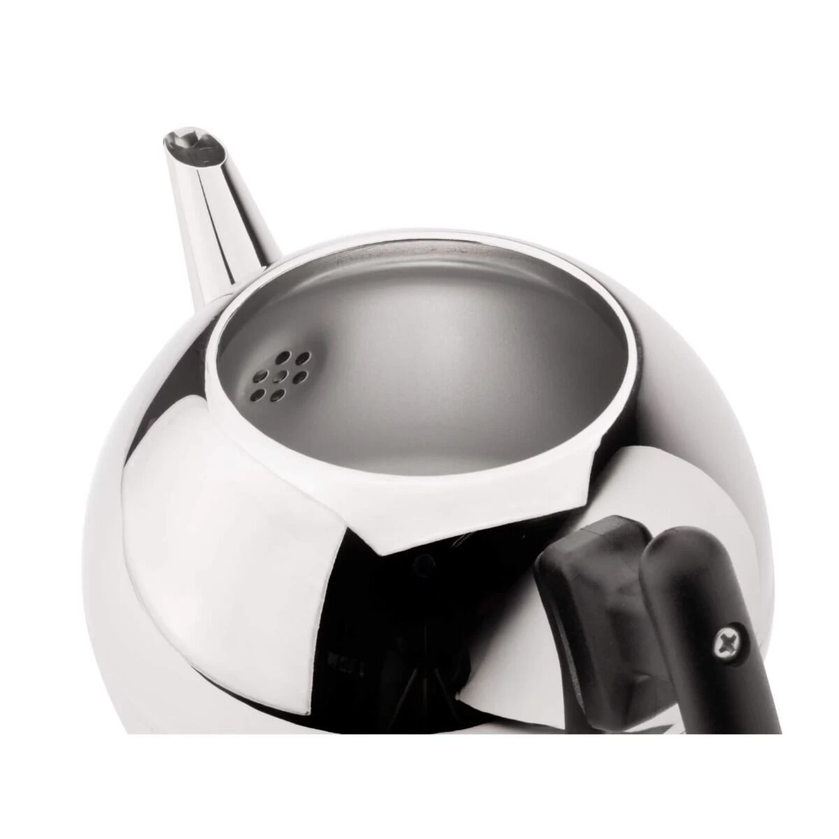 Bredemeijer Duet Bella Ronde Theepot 1,2 L Rvs/zwart 4 Bredemeijer Duet Bella Ronde Theepot 1,2 L Rvs/zwart - Afbeelding 4