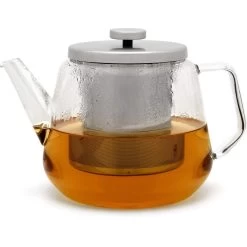 Bredemeijer Solo Bari Theeset Met RVS Warmer En Filter 1,5 L Glas -Koffie Drank Winkel bredemeijer bredemeijer solo bari theepot 15 liter 2