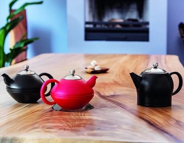 Bredemeijer Minuet Santhee Theepot 1,4 Liter Zwart 3 Bredemeijer Minuet Santhee Theepot 1,4 Liter Zwart - Afbeelding 3