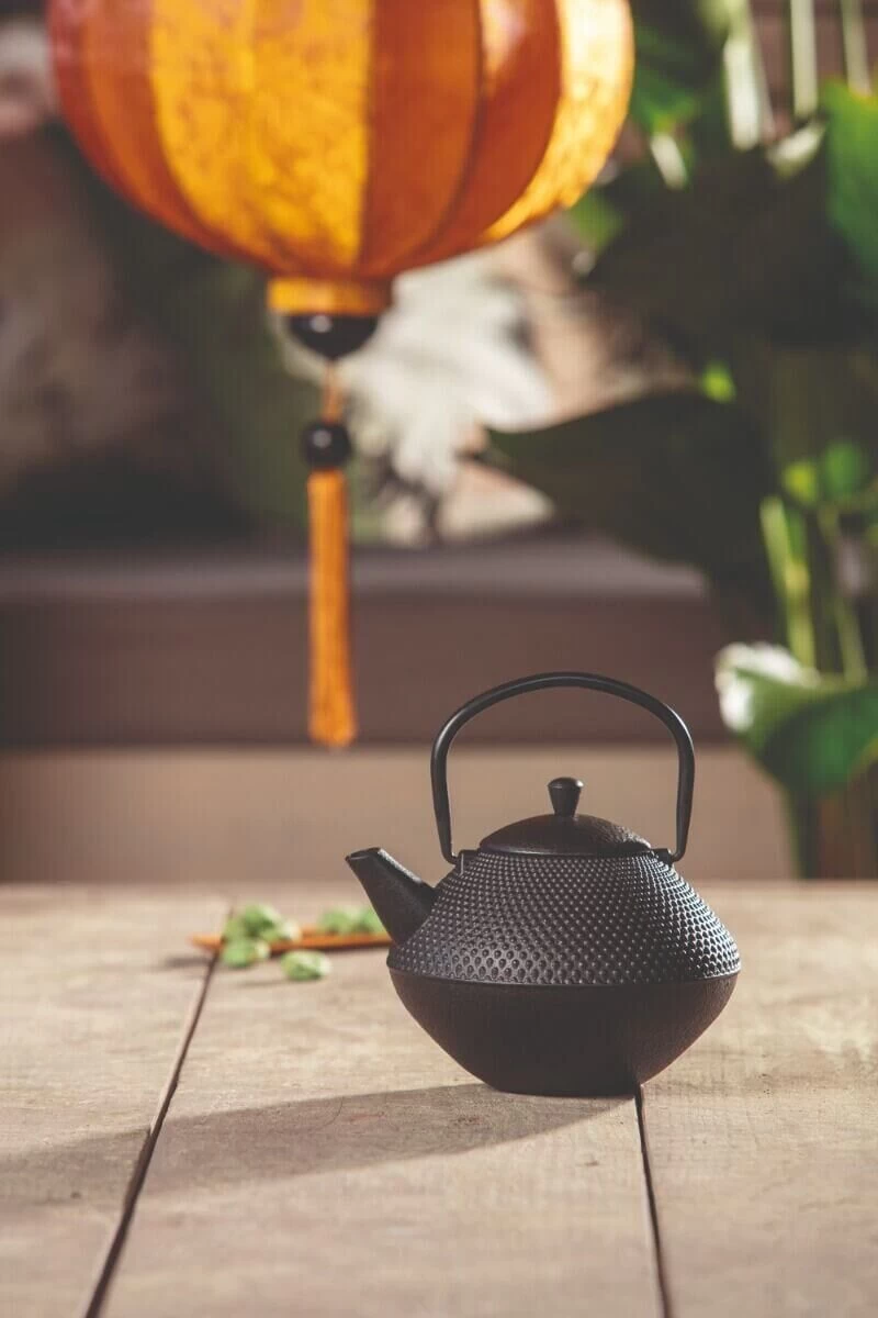 Bredemeijer Xinjang Theepot 1 Liter Gietijzer Zwart 3 Bredemeijer Xinjang Theepot 1 Liter Gietijzer Zwart - Afbeelding 3