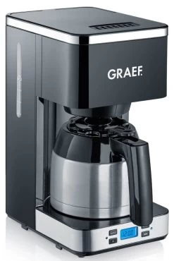 Graef Filterkoffiemachine Met Isoleerkan 1 Liter Zwart