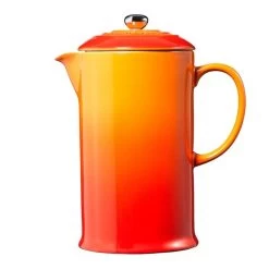 Le Creuset Cafetière 800 Ml Aardewerk Vulcanique 3 Le Creuset Cafetière 800 Ml Aardewerk Vulcanique -Koffie Drank Winkel kaffeebereiter ofenrot 1