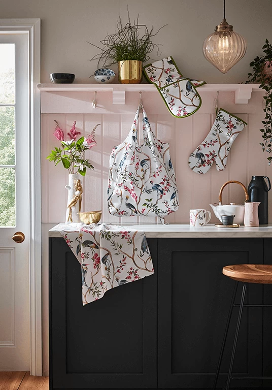 Ulster Weavers Oriental Birds Theemuts Katoen Crème 3 Ulster Weavers Oriental Birds Theemuts Katoen Crème - Afbeelding 3