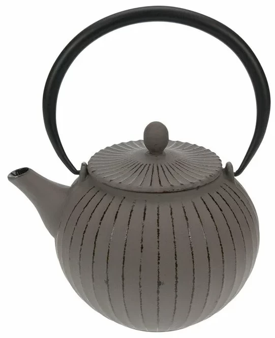 Cosy & Trendy Lantern Theepot Met Filter 1,2 Liter Gietijzer Grijs 1 Cosy & Trendy Lantern Theepot Met Filter 1,2 Liter Gietijzer Grijs