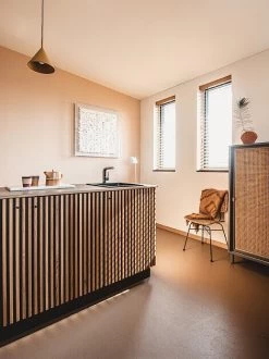 HK Living 70's ACE6881 Stream Theepot 1,2 Liter Aardewerk Oranje-bruin -Koffie Drank Winkel zoomers 04 13website